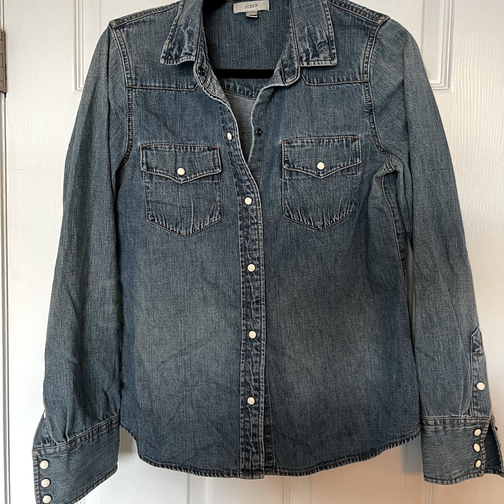 J Crew Denim Shirt